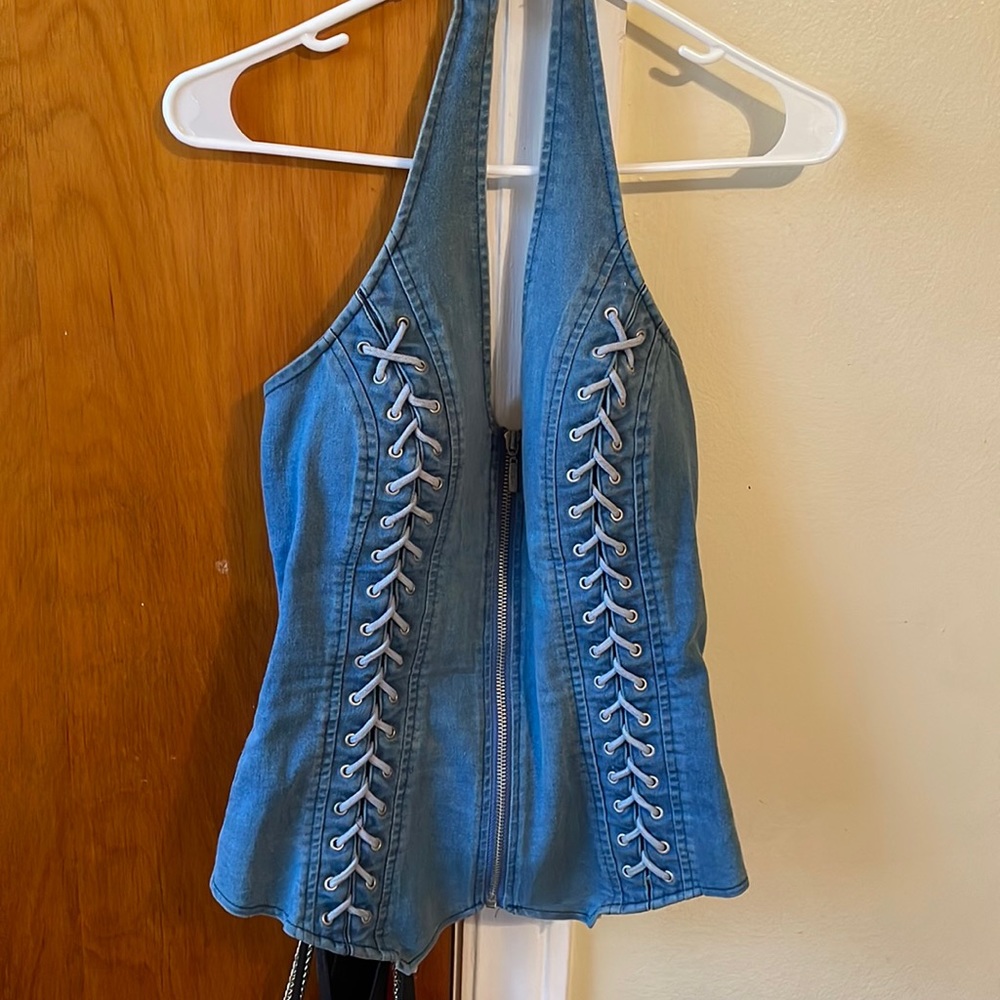 Back less bralet body suit